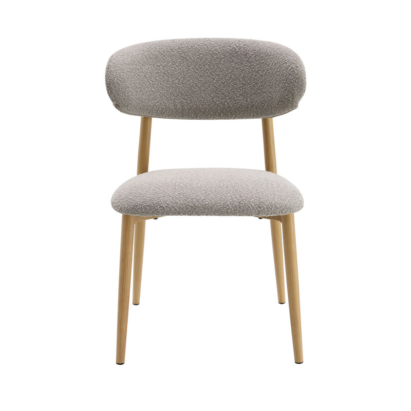Ensemble de 2 chaises d'appoint Kacey Boucle