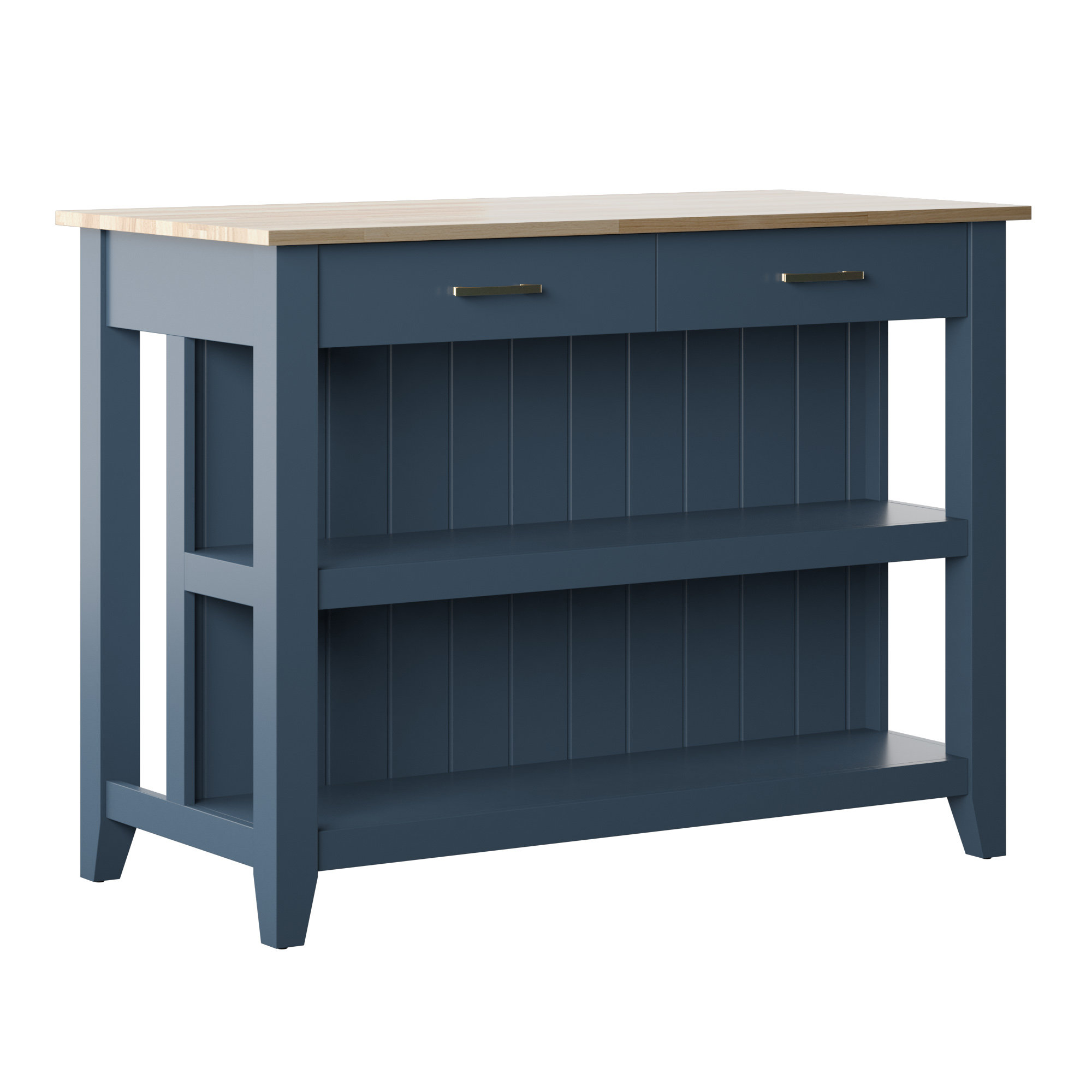 Beachcrest Home Spence 47.5" Kitchen Island & Reviews | Wayfair