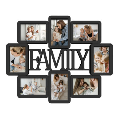 Pourteau 8 Opening Family Picture Frame