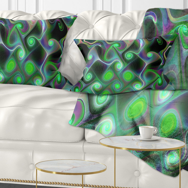 Coussin lombaire abstrait