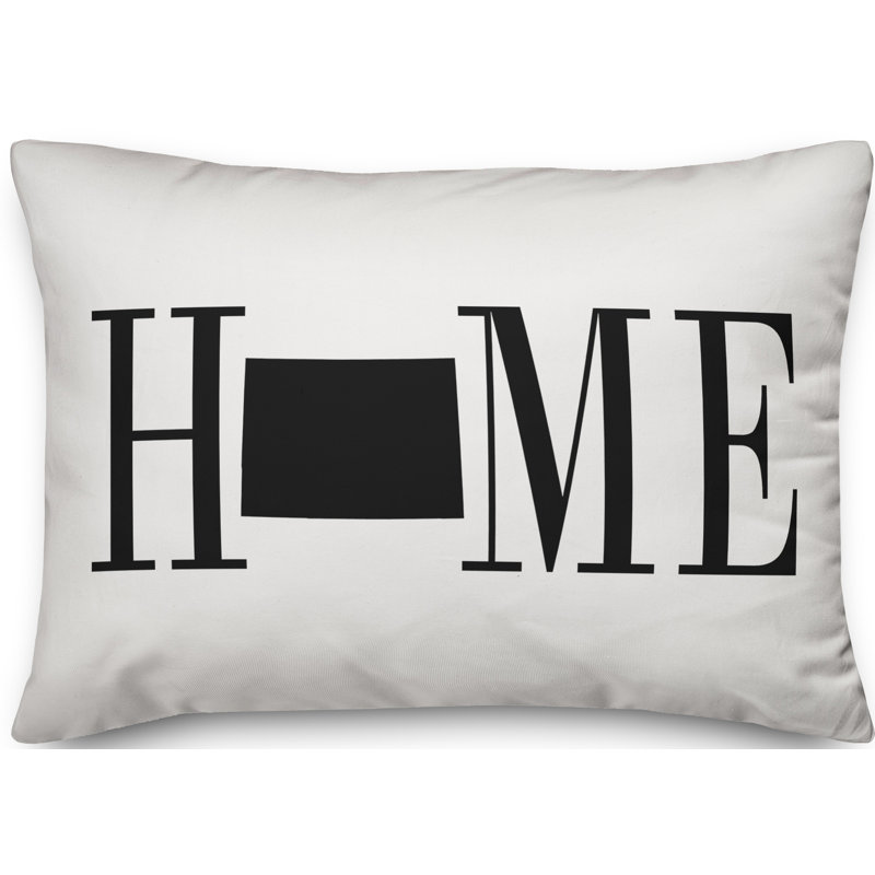 Alabama Home State Indoor/Outdoor Lumbar Pillow, Colorado