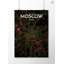 Moscow City Map - No Frame Print-570646930