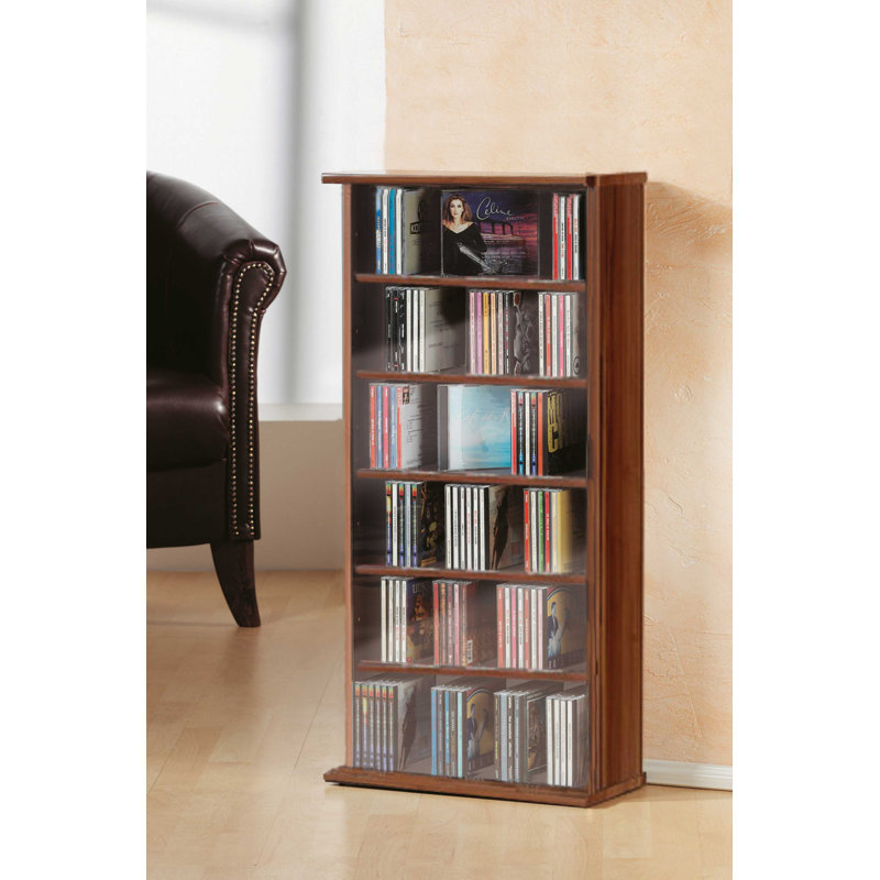 92 cm H Multimedia Storage, Core Walnut