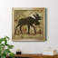 Country Moose - Reproduction d'art sur toile encadrée-192577435-192577436