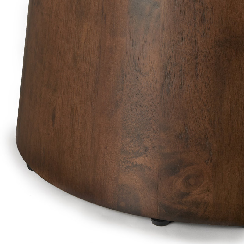 Table de salle à manger Boudot, Noyer, H 30,75 po x L 59,1 po x l 59,1 po