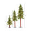 Natural Alpine Lighted Artificial Cedar Christmas Tree