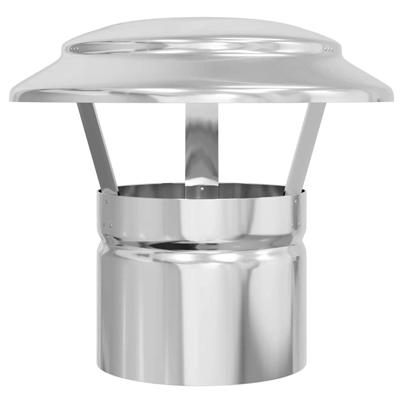Stainless Steel Fire Pit Accessory, 18cm H x 20cm W x 20cm D