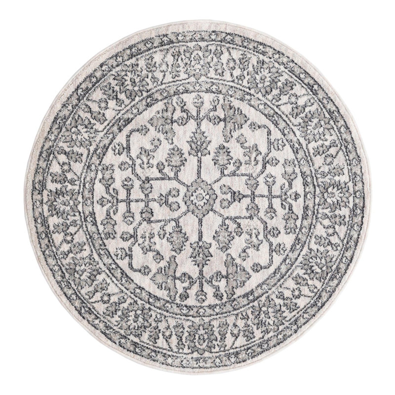 Policarpio Oriental Indoor Rug, Round 3'3"