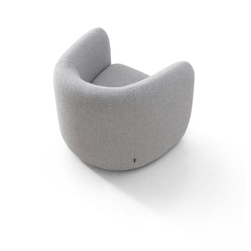 Fauteuil Harvest, Tissu gris