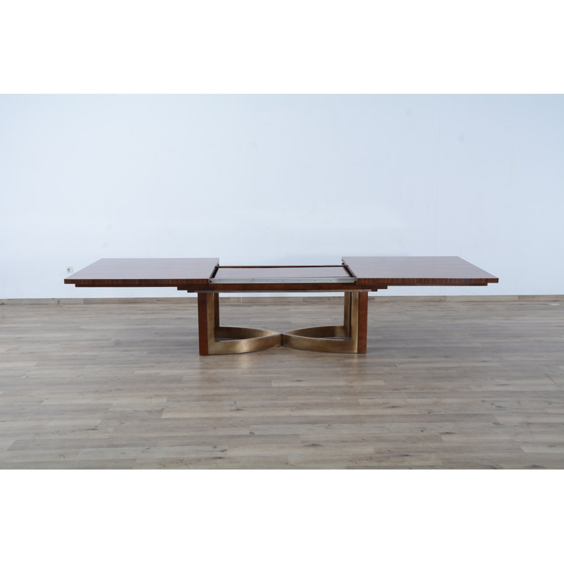 11 Piece Glamour Dining Set  With Rosewood Chair