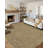 Farmhouse Scalloped Rug Washable Rug with Non Slip TRP Backing, Low Pile Non Shedding Rustic Carpet, Soft Thin Foldable Printed Mat for Living Room Bedroom-660204441-660204447