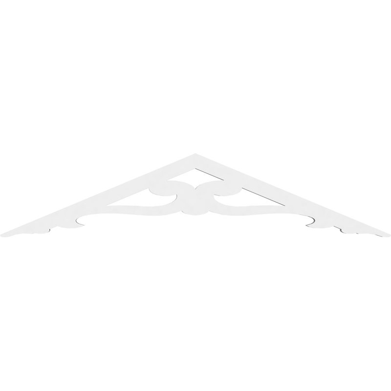 Fronton en uréthane Brontes Signature, brun clair apprêté, H 7,5 po x l 36 po, 5/12
