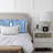 Amalthea Linen Block Print Pillow Cover