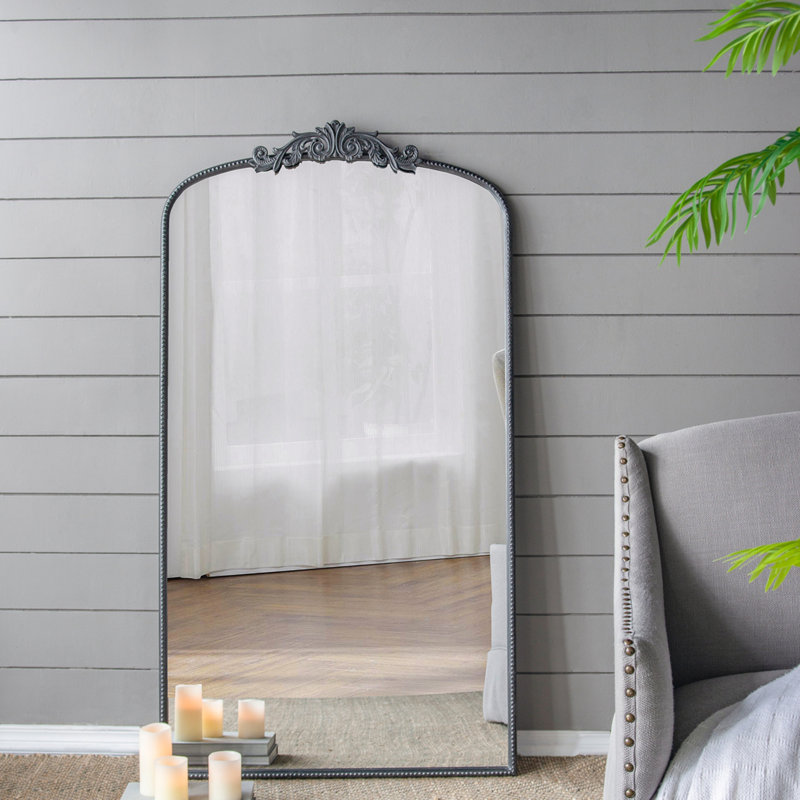 Miroir Classic Design, Noir, 66,2 po x 36 po