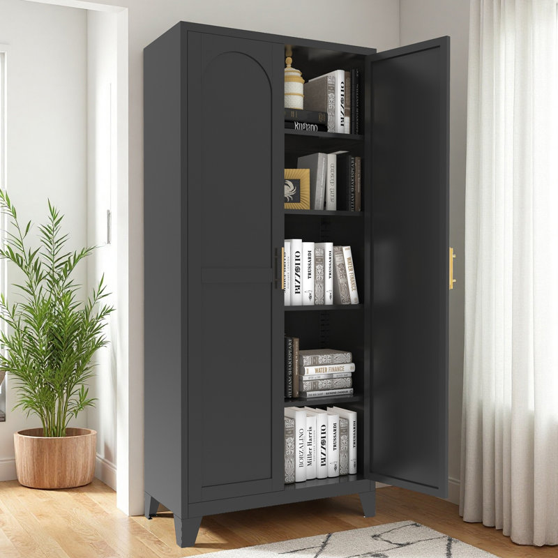 Armoire de rangement l 31,5 po, Noir