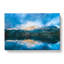 Idyllic Lake And Mountain - Wrapped Canvas-61854001