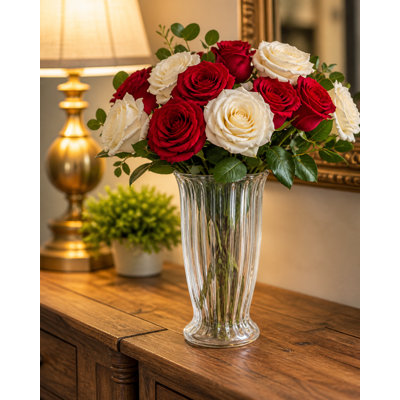 Vase en verre transparent Jovelle