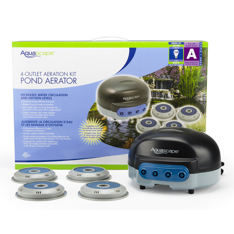 Nécessaire d'aération pour bassin Pond 4 prises