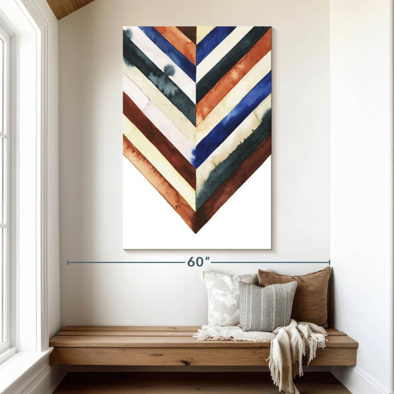 Avery Desert Layers I, 51" H x 34" W