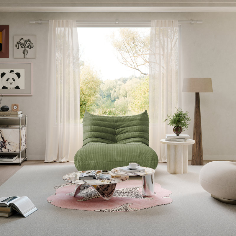 Fauteuil à billes Castille Lazy, Vert