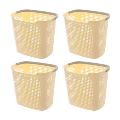 Lot de 4 paniers à linge