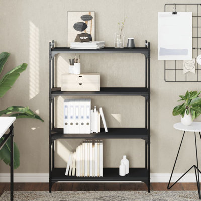 Abdulbasit 120cm H x 30cm W Metal Standard Bookcase