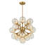  Lustre 16 lumières Matisse en laiton chaud-57465298