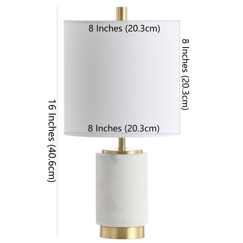 Lampe de table blanche 16 po McKenney