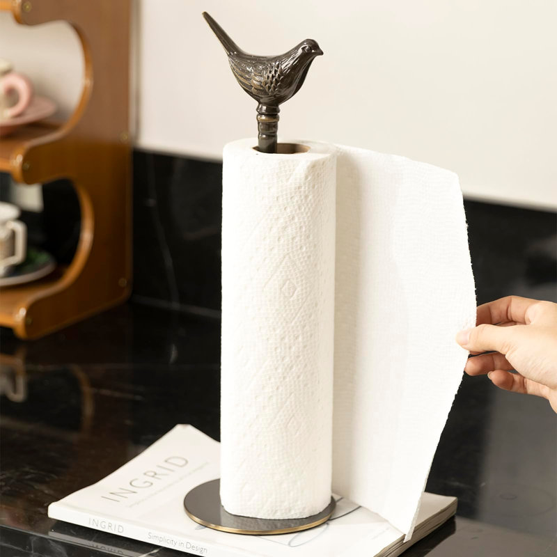 Paper Towel Holder Countertop, Black