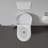 Duravit Darling New Universal D Shaped Toilet Seat