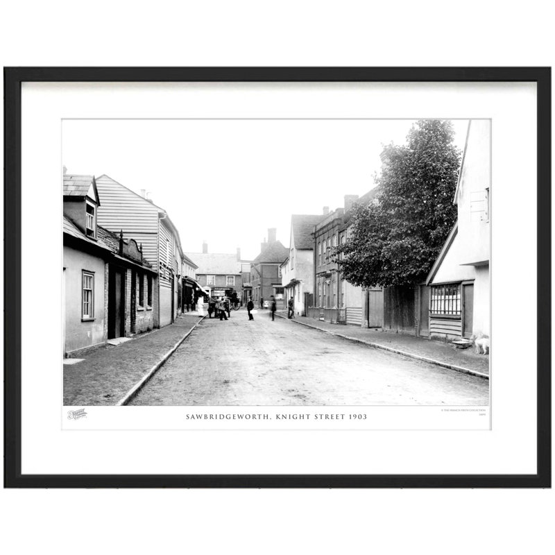Sawbridgeworth, Knight Street 1903 by Francis Frith - Single Picture Frame Print, 45cm H x 60cm W x 2.3cm D