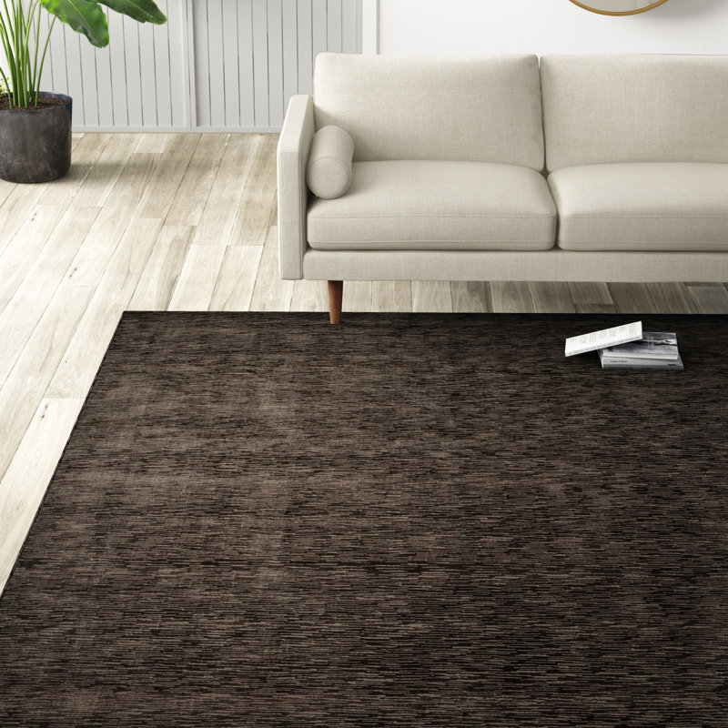 Tapis gris anthracite Mcelroy, Rectangle 8 pi x 10 pi