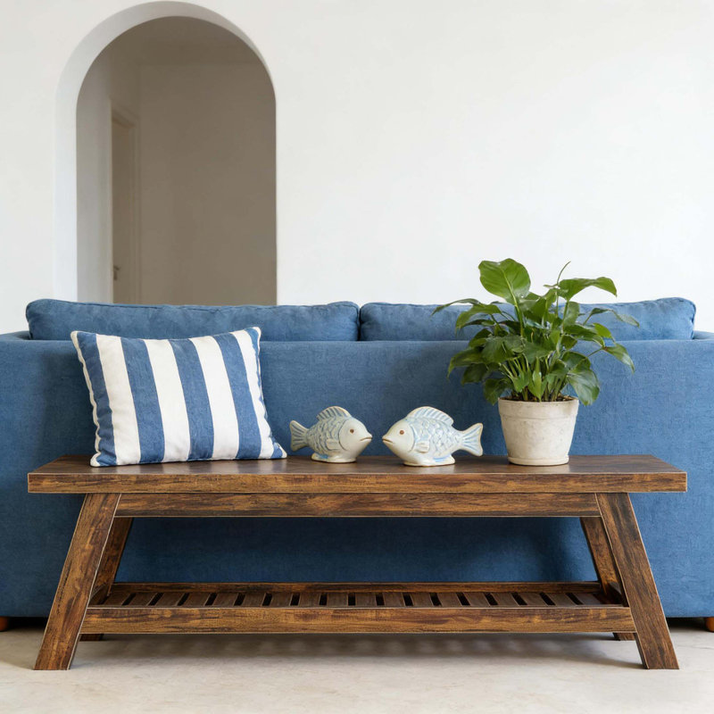 2-Tier Entryway Bench,Storage End Table,Foyer Seating Bench,Entryway Table