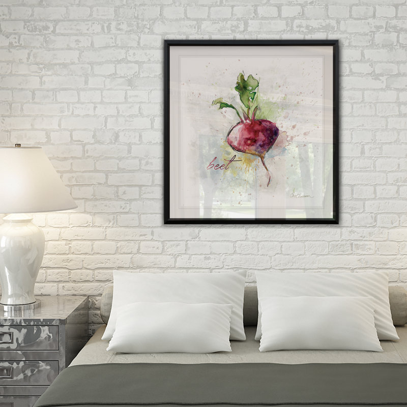" Veggie Beet ", 17.5" H x 17.5" W x 1.5" D