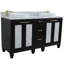 Ensemble de meuble-lavabo double 61 "avec miroir Schreck-154694428