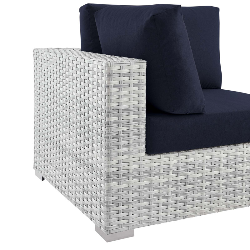 Ensemble modulaire d'extérieur 5 pièces Convene, Bleu marine