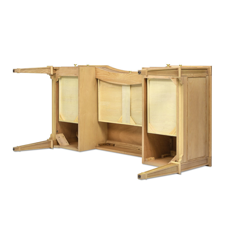 Jarboe Executive Desk, Natural Brown