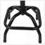 Tabouret de bar pivotant à 360 ° à hauteur réglable avec dossier haut, tabouret de comptoir moderne pour bar, magasin, cuisine
