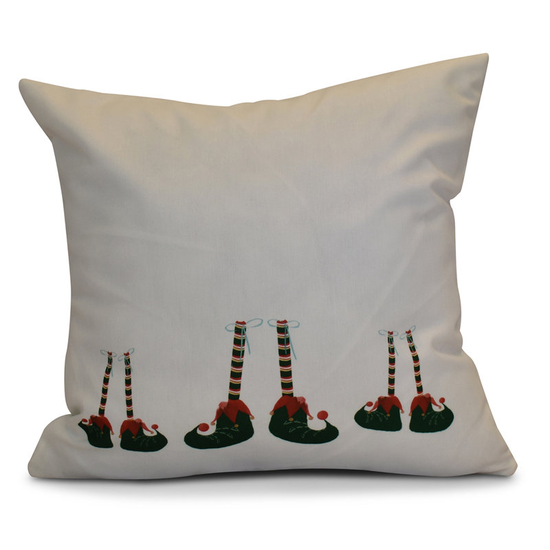 Jump For Joy Reversible Throw Pillow, 26" x 26"