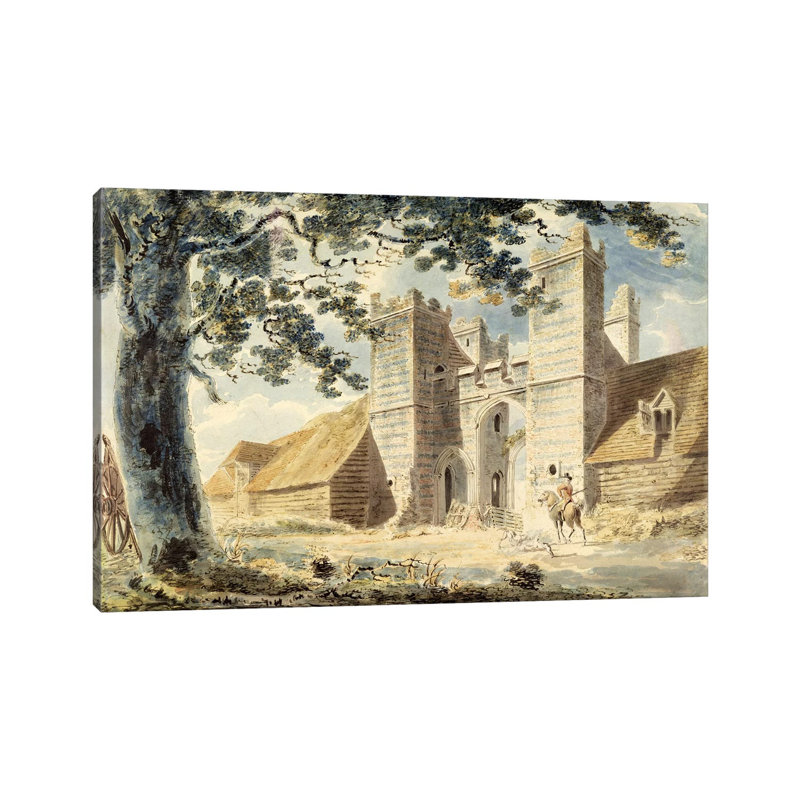 Dent De Lion, Margate, C by J.M.W. Turner - Wrapped Canvas Print, 20.32cm H x 30.48cm W x 1.91cm D