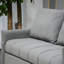 Canapé-lit ajustable à dossier réglable, tissu en velours, 2 poches latérales et coussins, gris pour le salon, lit escamotable de maison de campagne avec revêtement, dossier, chambre,