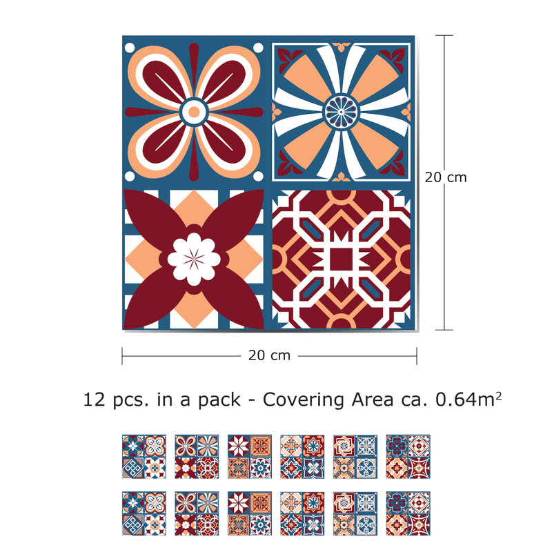 Agouram Abstract Tile Decal