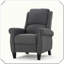 Fauteuil poussoir inclinable Pratique Confortable Élégant Durable Polyvalent Support fonctionnel Réglable