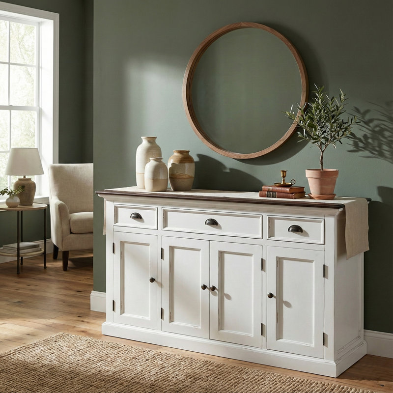 Babich 57.09'' Solid Wood Sideboard