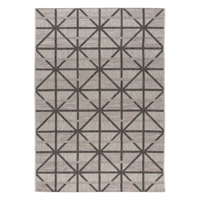 Magic Geometric Flatweave Indoor / Outdoor Area Rug, Rectangle 160 x 230cm