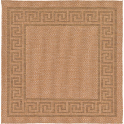 Tapis intérieur / extérieur brun clair Kennell