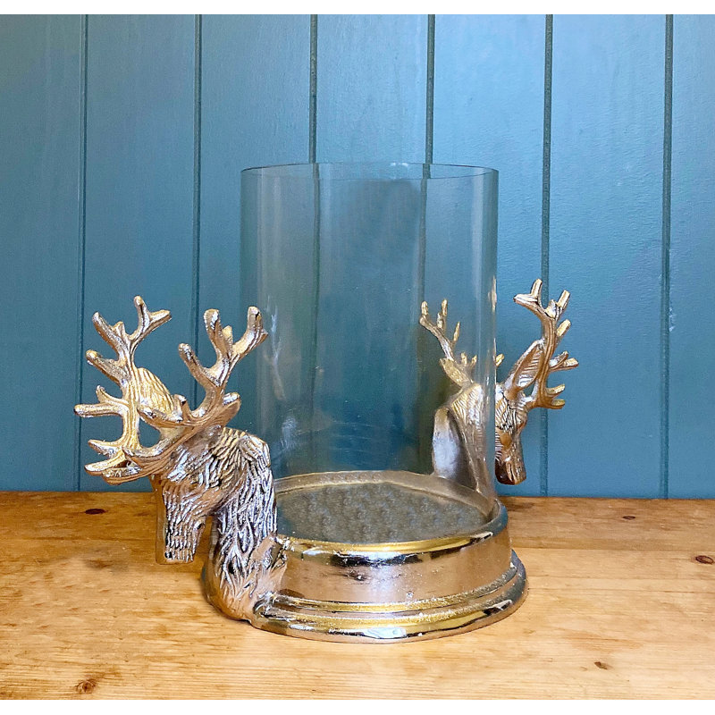 Glass Tabletop Tealight Holder