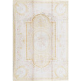 Hand-Knotted High-Quality Beige and Gold Area Rug