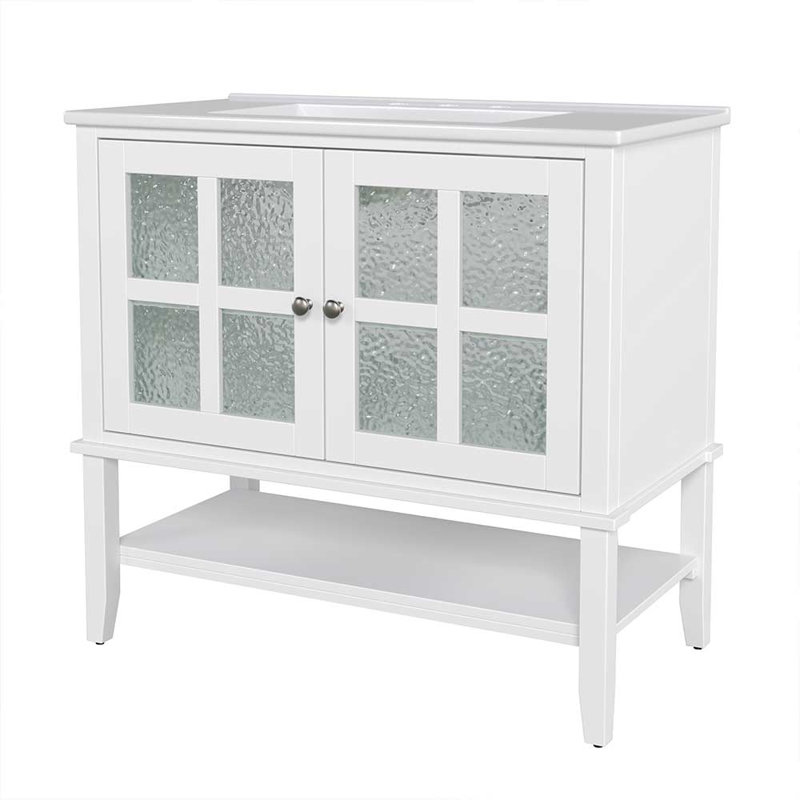 Bathroom Vanity, White