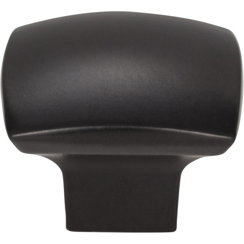 Sonoma 1 1/16" Length Square Knob, Matte Black
